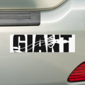 Autocollant De Voiture Calmar géant (En voiture)