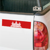 Autocollant De Voiture Cambodgien d'Angkor Vat/drapeau de Khmer (Sur camion)
