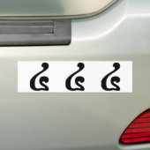 Autocollant De Voiture Cambodian Number 4 / Four / ៤ (Buen) Khmer Script (En voiture)