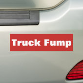 Autocollant De Voiture Camion Fump - adhésif pour pare-chocs (En voiture)