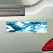 Autocollant De Voiture Camouflage bleu (En voiture)