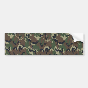 Autocollant De Voiture Camouflage de forêt militaire