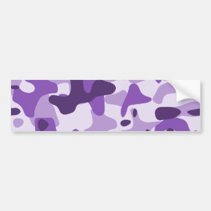 Autocollant De Voiture Camouflage pourpre