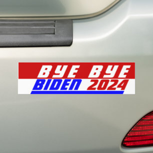 Autocollant De Voiture Campagne 2024 Bye Bye Président Joe BIDEN Save USA