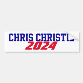 Autocollant De Voiture Campagne 2024 Chris Christie candidat Président