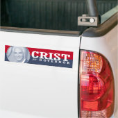 AUTOCOLLANT DE VOITURE CAMPAGNE DE CHARLIE CRIST (Sur camion)