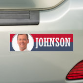 AUTOCOLLANT DE VOITURE CAMPAGNE DE JEFF JOHNSON (En voiture)