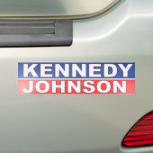 Autocollant De Voiture Campagne de Kennedy Johnson (En voiture)