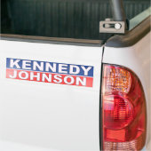 Autocollant De Voiture Campagne de Kennedy Johnson (Sur camion)