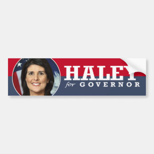 AUTOCOLLANT DE VOITURE CAMPAGNE DE NIKKI HALEY