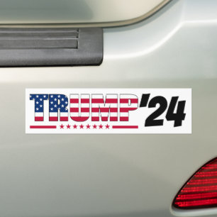 Autocollant De Voiture Campagne présidentielle Trump 2024