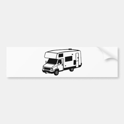 Autocollant De Voiture camping-car (Devant)