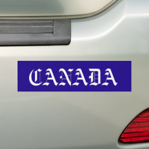 AUTOCOLLANT DE VOITURE CANADA