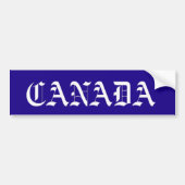 AUTOCOLLANT DE VOITURE CANADA (Devant)