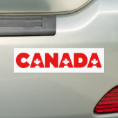 Autocollant De Voiture Canada (En voiture)