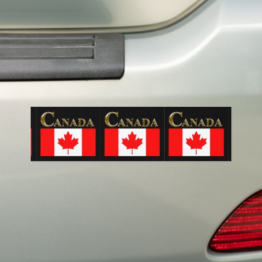 AUTOCOLLANT DE VOITURE CANADA (En voiture)