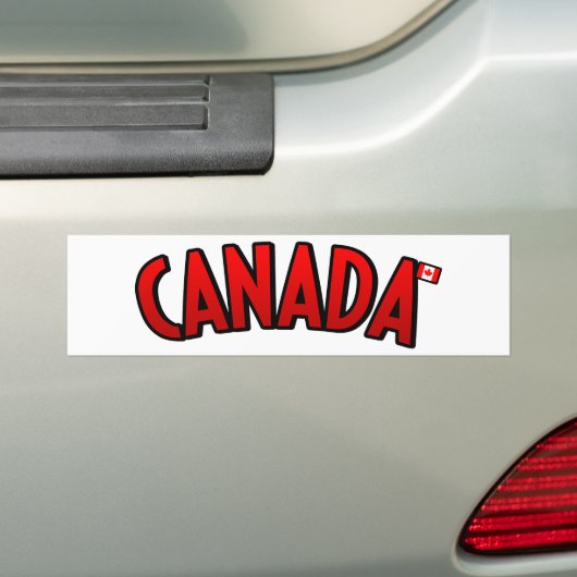 Autocollant De Voiture Canada (En voiture)