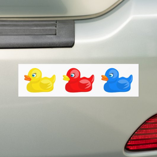 Autocollant De Voiture Canards en caoutchouc (En voiture)