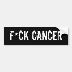Autocollant De Voiture Cancer de la F