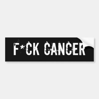 Autocollant De Voiture Cancer de la merde