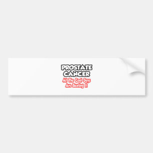 Autocollant De Voiture Cancer De La Prostate...Tous Les Cool Le Battent