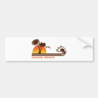 Autocollant De Voiture Cancun Mexique