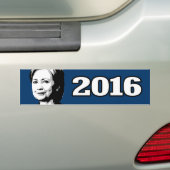 Autocollant De Voiture Candidate 2016 de HILLARY CLINTON (En voiture)