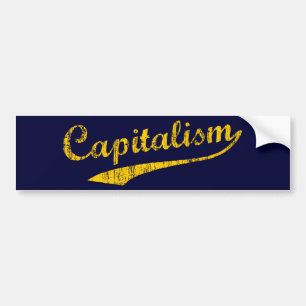 Autocollant De Voiture Capitalisme