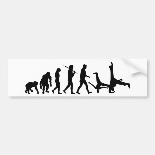 Autocollant De Voiture Capoeira arts martiaux danse évolution cadeau (Devant)