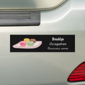 Autocollant De Voiture Caricature de Macaron (En voiture)