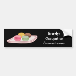 Autocollant De Voiture Caricature de Macaron
