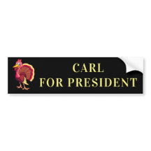 CARL POUR LE PRÉSIDENT KENOSHA TURKEY