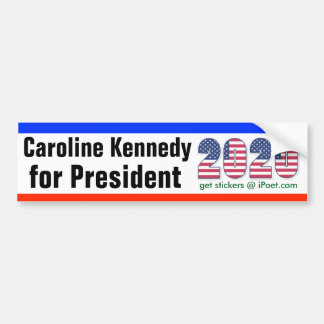 Autocollant De Voiture CAROLINE KENNEDY POUR Bumpersticker PRESIDENT 2020