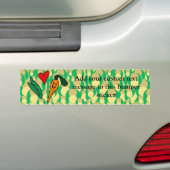 Autocollant De Voiture Carottes d'amour de pois, conception verte et (En voiture)