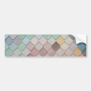 Autocollant De Voiture Carreaux multicolores
