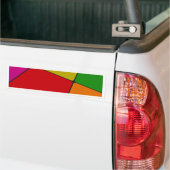 Autocollant De Voiture Carrés couleur (Sur camion)