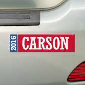 AUTOCOLLANT DE VOITURE CARSON 2016 (En voiture)