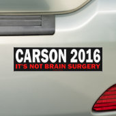 Autocollant De Voiture Carson 2016 (En voiture)
