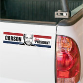 Autocollant De Voiture Carson pour le Président Red White et le (Sur camion)