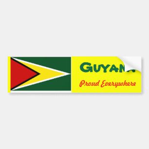 Autocollant De Voiture Cartons de pare-chocs guyanais