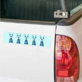 Autocollant De Voiture CAT bleu (Sur camion)