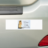 Autocollant De Voiture Cat Dit (En voiture)