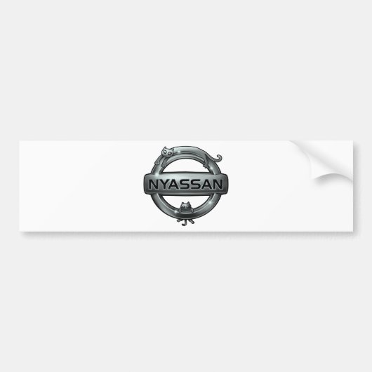 Autocollant De Voiture cat emblem 2 (Devant)