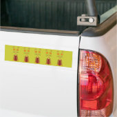 Autocollant De Voiture CAT orange (Sur camion)