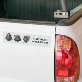 Autocollant De Voiture catholique (Sur camion)