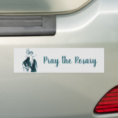 Autocollant De Voiture catholique (En voiture)