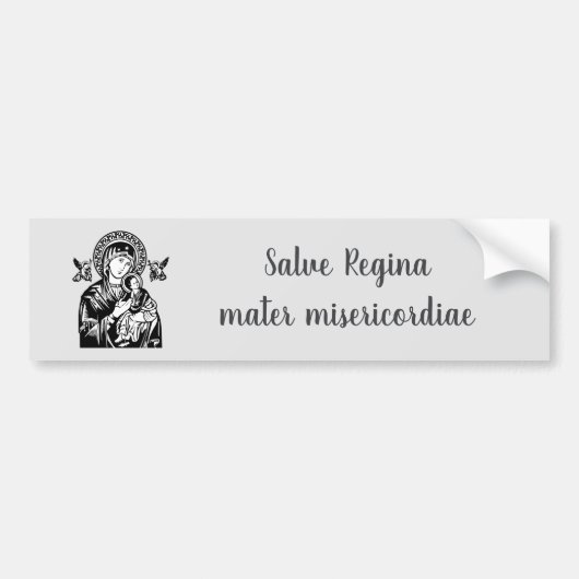 Autocollant De Voiture catholique (Devant)
