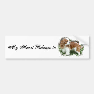 Autocollant De Voiture Cavalier King Charles Spaniel