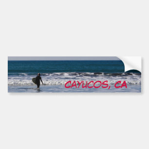 Autocollant De Voiture Cayucos, Californie