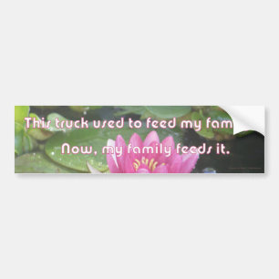 Autocollant De Voiture Ce camion utilisé pour alimenter ma famille